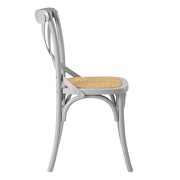 Dining side chair in light gray by Modway additional picture 6