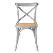 Dining side chair in light gray by Modway additional picture 7