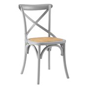 Dining side chair in light gray by Modway additional picture 8