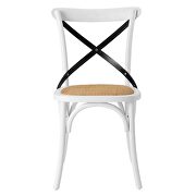 Dining side chair in white black by Modway additional picture 7