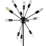 Spiked bulb style contemporary floor lamp by Modway additional picture 3
