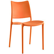 Dining side chair in orange by Modway additional picture 3