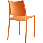 Dining side chair in orange additional photo 4 of 3