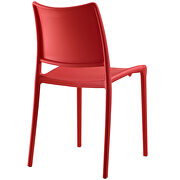 Dining side chair in red additional photo 3 of 3