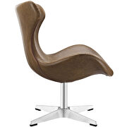 Lounge chair in brown by Modway additional picture 3
