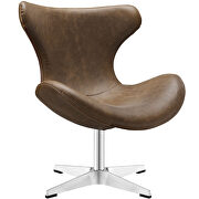 Lounge chair in brown by Modway additional picture 4