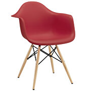 Dining armchair in red by Modway additional picture 2