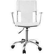 Office chair in white by Modway additional picture 7
