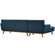 Left-facing sectional sofa in azure by Modway additional picture 2