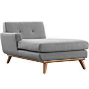 Left-facing sectional sofa in expectation gray by Modway additional picture 5