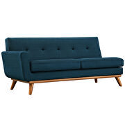 L-shaped sectional sofa in azure additional photo 3 of 7
