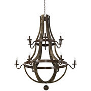 Medieval stage weaponry inspired chandelier by Modway additional picture 3