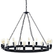 Round stylish chandelier w/ 18 bulbs by Modway additional picture 3
