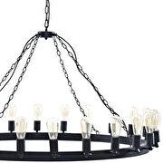Round stylish chandelier w/ 18 bulbs by Modway additional picture 2