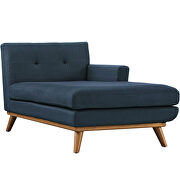 Right-facing sectional sofa in azure additional photo 3 of 6