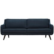Upholstered fabric sofa in azure additional photo 4 of 4