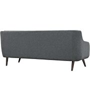 Upholstered fabric sofa in gray additional photo 2 of 4