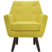 Upholstered fabric armchair in sunny additional photo 2 of 5