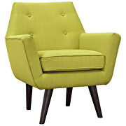 Upholstered fabric armchair in wheatgrass additional photo 5 of 5