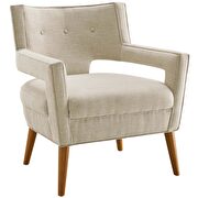 Upholstered fabric flared arms armchair by Modway additional picture 7