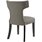 Fabric dining chair in granite additional photo 4 of 3