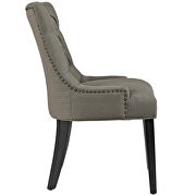 Tufted fabric dining side chair in granite by Modway additional picture 3