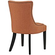 Tufted fabric dining side chair in orange by Modway additional picture 2