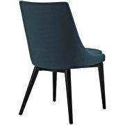 Fabric dining chair in azure additional photo 2 of 3