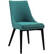 Fabric dining chair in teal by Modway additional picture 4