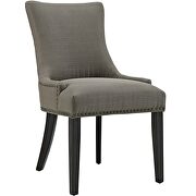 Fabric dining chair in granite by Modway additional picture 2