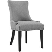 Fabric dining chair in light gray by Modway additional picture 2