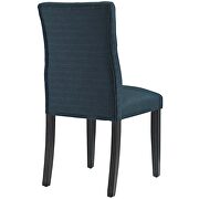 Fabric dining chair in azure additional photo 3 of 3
