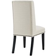 Fabric dining chair in beige additional photo 4 of 3
