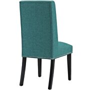 Fabric dining chair in teal additional photo 4 of 3