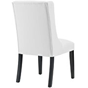 Vinyl dining chair in white by Modway additional picture 4
