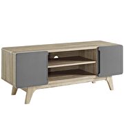 Tv stand in natural gray by Modway additional picture 2