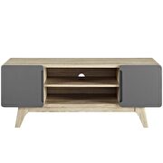Tv stand in natural gray by Modway additional picture 4
