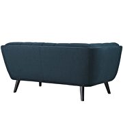 Upholstered fabric loveseat in blue by Modway additional picture 2