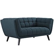 Upholstered fabric loveseat in blue by Modway additional picture 3