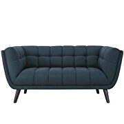 Upholstered fabric loveseat in blue by Modway additional picture 5