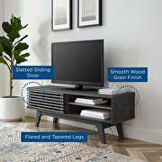 Tv stand in charcoal finish by Modway additional picture 2
