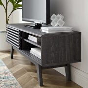Tv stand in charcoal finish by Modway additional picture 3