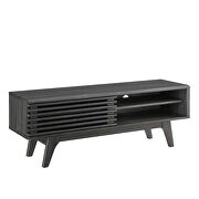 Tv stand in charcoal finish by Modway additional picture 8