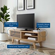 Tv stand in oak finish by Modway additional picture 2