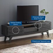 Tv stand in charcoal by Modway additional picture 10