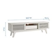 Tv stand in white by Modway additional picture 7
