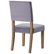 Wood dining chair in gray by Modway additional picture 3