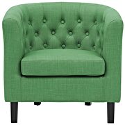 Upholstered fabric armchair in kelly green by Modway additional picture 6