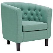 Upholstered fabric armchair in laguna by Modway additional picture 4