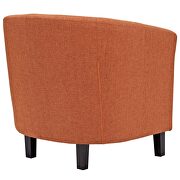 Upholstered fabric armchair in orange by Modway additional picture 2
